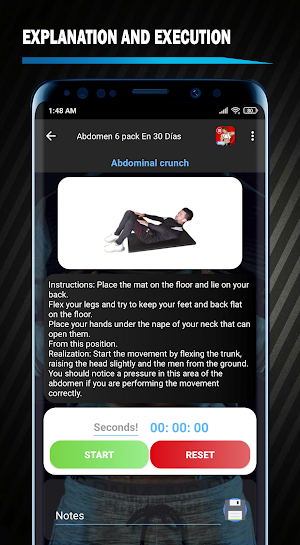 Six Pack In 30 Days At Home - Abs Workout Screenshot 2