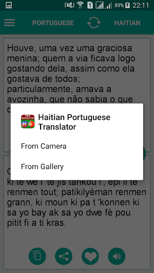 Haitian Creole Portuguese Translator Screenshot 3
