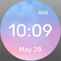 Pink Abstraction - Watch Face