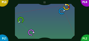 Snake Party 1 2 3 4 Player Screenshot 3