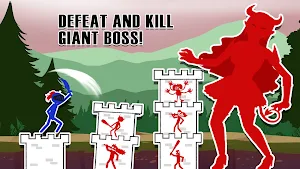 Tower Defense: Stick Hero War Screenshot 2