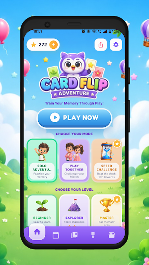 Card Flip - Adventure Screenshot 1