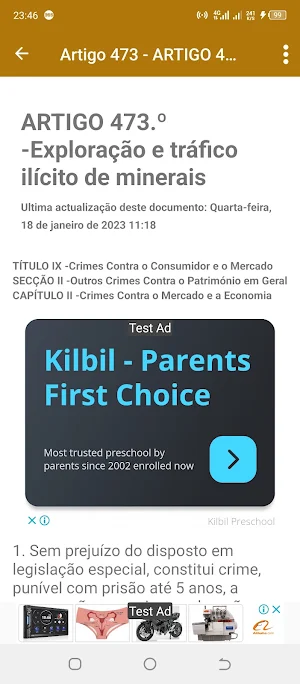 CDA - Códigos De Direitos AO Screenshot 3