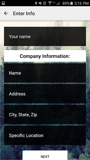 Combustible Dust Assessment Screenshot 2
