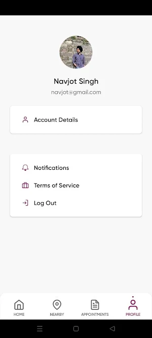 Just-Salon-User Screenshot 2