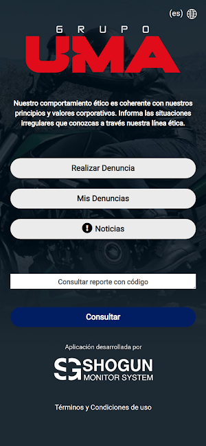 Ética & Cumplimiento GRUPO UMA Screenshot 0