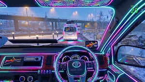 City Mini Coach Van Driving 3D Screenshot 3