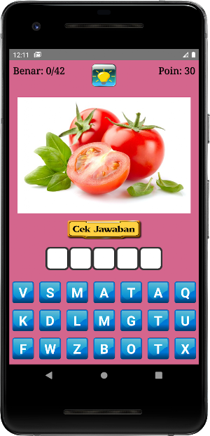 Belajar Nama Sayuran Screenshot 3