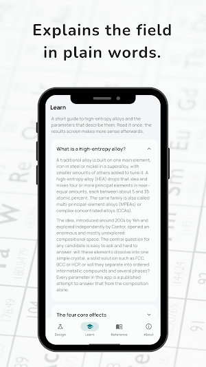 HEA: High Entropy Alloys Screenshot 3
