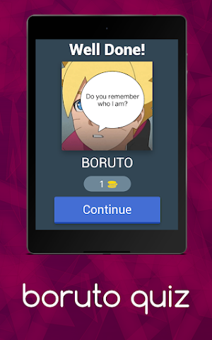 boruto quiz Screenshot 1
