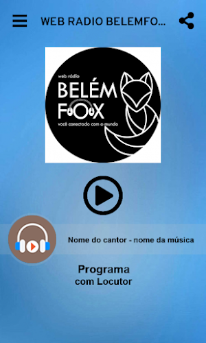 WEB RÁDIO BELÉMFOX Screenshot 0