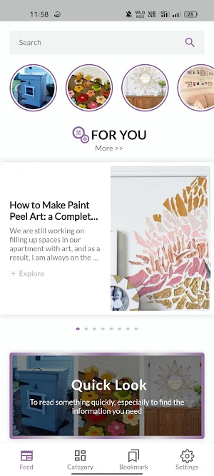 Diy Blog Screenshot 0