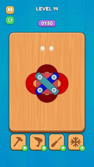 Bolt and Beam – Screw Puzzle Screenshot 1