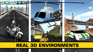 HIGHWAY CHASE DOWN 3D Screenshot 2