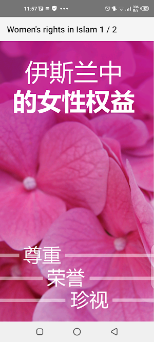 伊斯兰中的女性权益 Screenshot 1