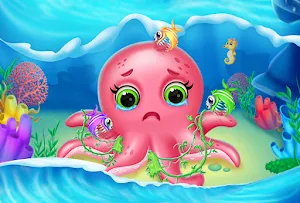baby ocean animal care games Screenshot 3