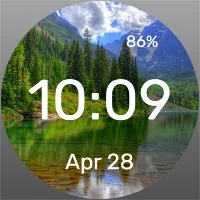 Forest Coast - Watch Face