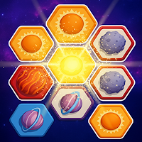 Royal Planet Match Hexa Sort