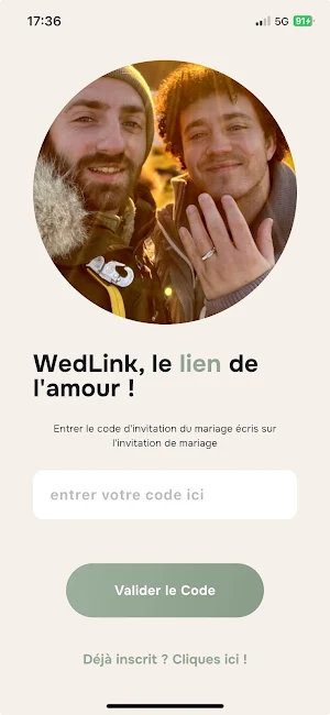 WedLink Screenshot 0
