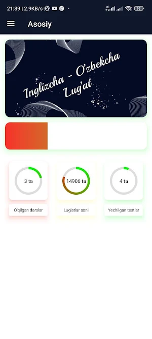 Ingliz Tilini O'rganamiz Screenshot 0