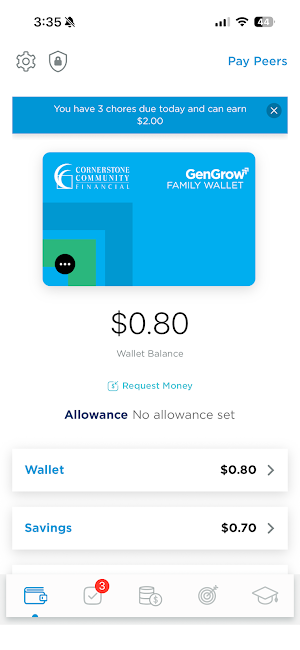 CCF GenGrow Family Wallet Screenshot 0