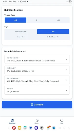 Fastener Pro Screenshot 2