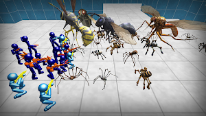 Stickman Spiders Battle Simulator Screenshot 3