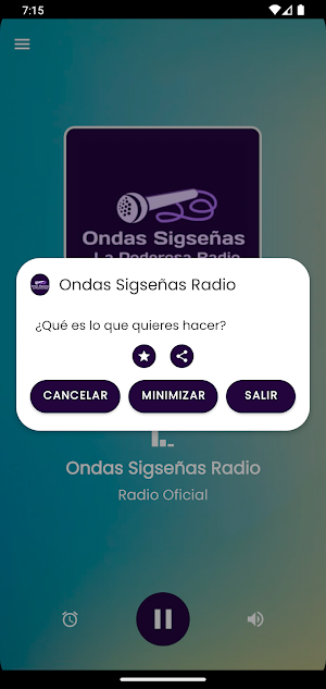Ondas Sigseñas Radio Screenshot 2