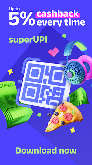 super.money UPI by Flipkart Screenshot 0