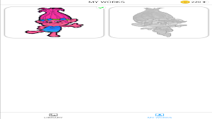 trolls pixel art coloring 2023 Screenshot 3