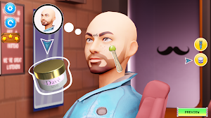 Barber Shop Hair Cut Sim Games Screenshot 3