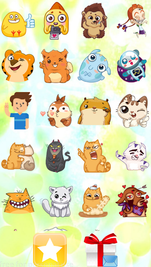 Funny stickers Screenshot 0