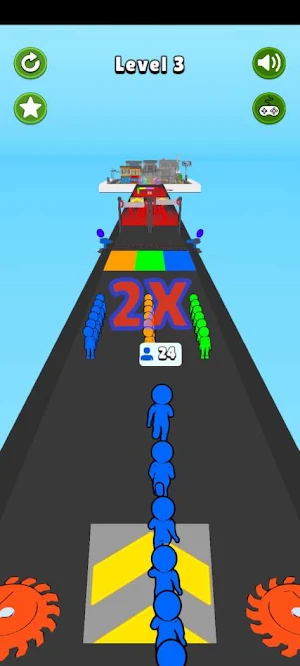 ColorRun Game - Amazing Runner Screenshot 2