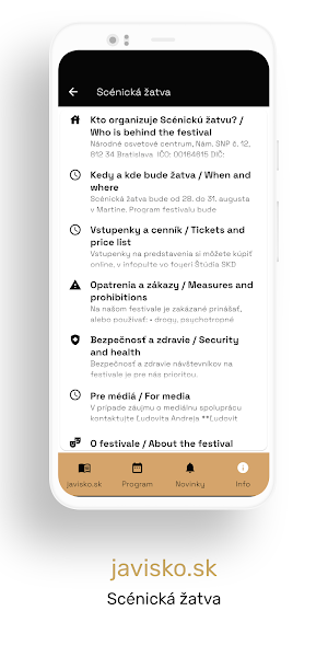 javisko.sk Screenshot 3