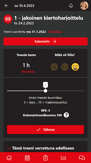 Oheisharjoittelu.fi Screenshot 2