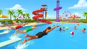 Waterpark Fun Manager 3D Screenshot 0
