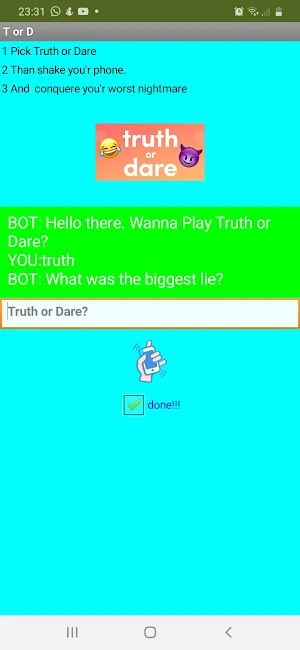 Truth or dare Screenshot 1