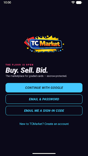TCMarket: Trading Card Market Screenshot 0