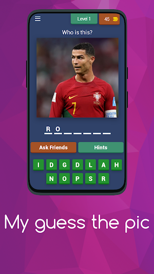 Guess the footballer Screenshot 1