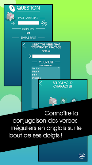 Irregular Verbs Challenge Screenshot 2