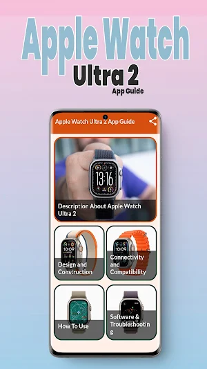 Apple Watch Ultra 2 App guide Screenshot 2