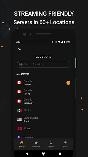 VPNhub: Unlimited & Secure Screenshot 3