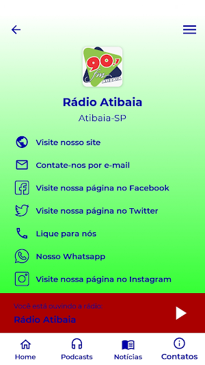 Rádio Atibaia 90,7 FM Screenshot 1