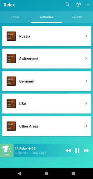 Relax music radios online Screenshot 1