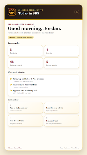 Selenne Business Suite Screenshot 2