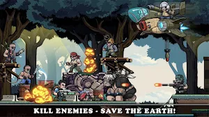 Metal Shooter Black Soldiers Screenshot 2