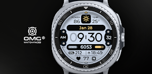 OMG 326 - Digital Watch Face Screenshot 0