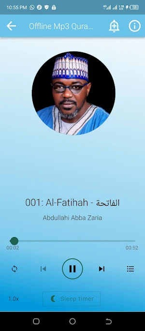 Abdullahi Abba Zaria Mp3 Quran Screenshot 1