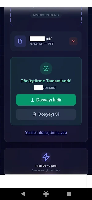 UYAP UDF Dönüştürücü Screenshot 1
