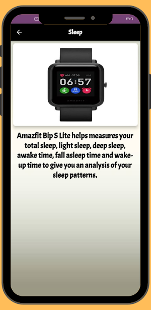 Amazfit Bip S Lite guide Screenshot 1
